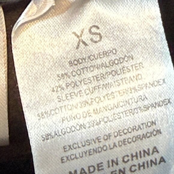 Betty Boop Hoodie Sweatshirt Gray Born to Ride XS - Picture 7 of 8